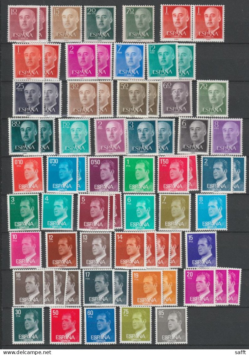 Lot Spanien Postfrisch, Sondermarken, Blocks Und Dauermarken Franco - Juan Carlos - Sammlungen