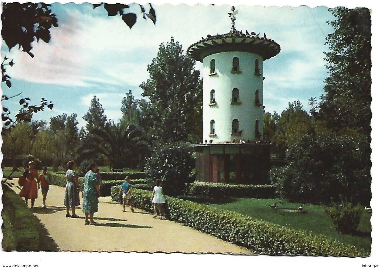 PARQUE DE ISABEL LA CATOLICA , PALOMAR/ ELISABETH THE CATHOLIC PARK, PIGEON HOUSE.-  GIJON / ASTURIAS.- ( ESPAÑA). - Asturias (Oviedo)