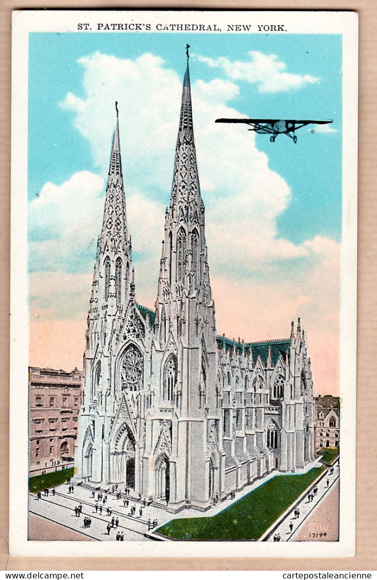 23898 / ⭐ ST PATRICKS Saint Cathedral NEW YORK Early 1920 Publisher IRVING UNDERHILL HABERMAN'S N°215 - Churches