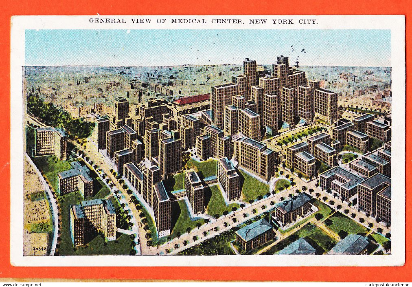 23876 / ⭐ NY NEW-YORK City General View Of Medical Center 1931 à Veuve LEGER Rue Guillemard Le Havre / N° 30642 - Health & Hospitals