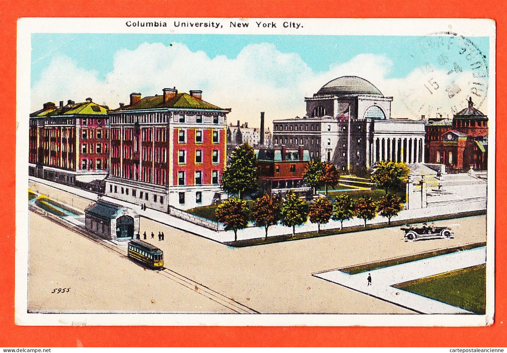 23906 / ⭐ NY NEW-YORK City COLUMBIA University 1925s à Veuve LEGER N° 5955 - Enseñanza, Escuelas Y Universidades