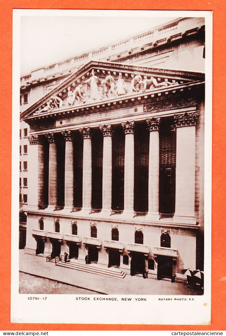 23879 / ⭐ NY NEW-YORK City Stock Exchange Bourse 1927-LEGER Le Havre Rue Henri Quatre ROTARY Photo-Bromure E.C 10781-17 - Wall Street