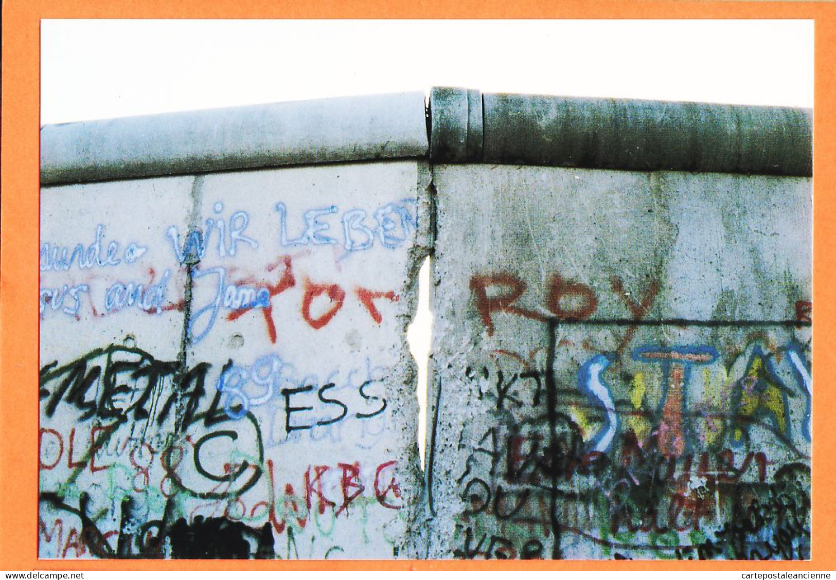 23508 / LE MUR De BERLIN Novembre 1989 Photo ALAIN-TRISTAN CORDIER-PECRON 155/7 Tirage Limité 1250 Ex. PIERRON - Muro Di Berlino