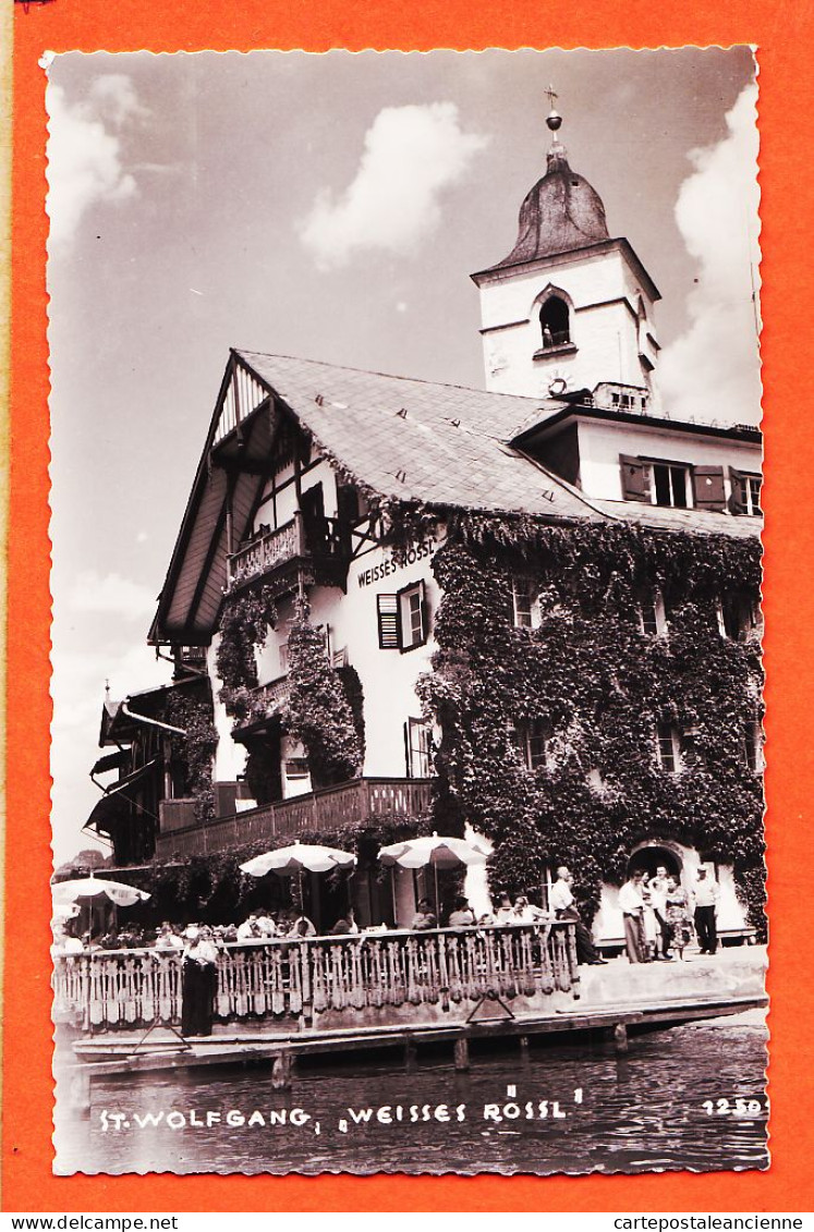 23660 / Österreich St. WOLFGANG Weisses ROSSL 1950s Autriche Haute-Autriche Austria N° 1250 - St. Wolfgang