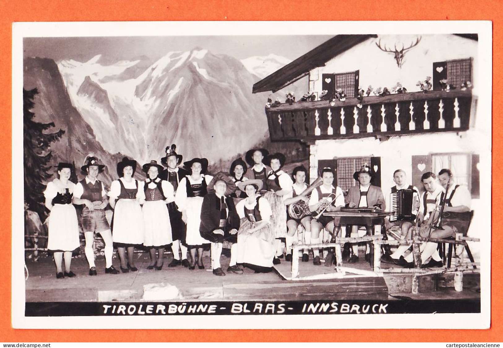 23613 / INNSBRUCK (2) TIROLERBÜHNE BLASS 1950s Fotograf Richard MULLER Muscumstrasse 31 Autriche Österreich Austria - Innsbruck