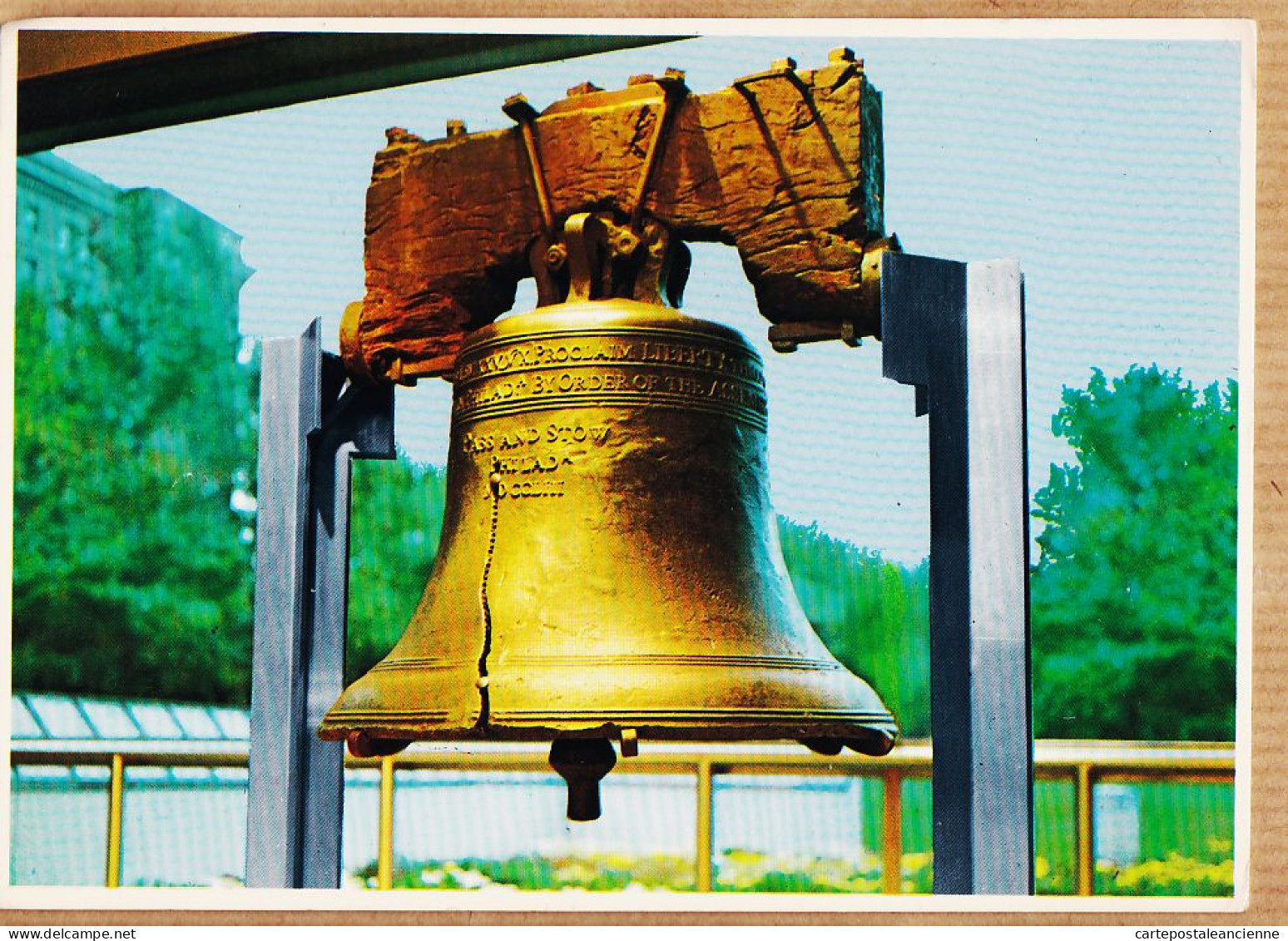 23940 / ⭐ PHILADELPHIA PA The Liberty Bell Cloche De La Liberté Independance National Historical Park 1980s  - Philadelphia