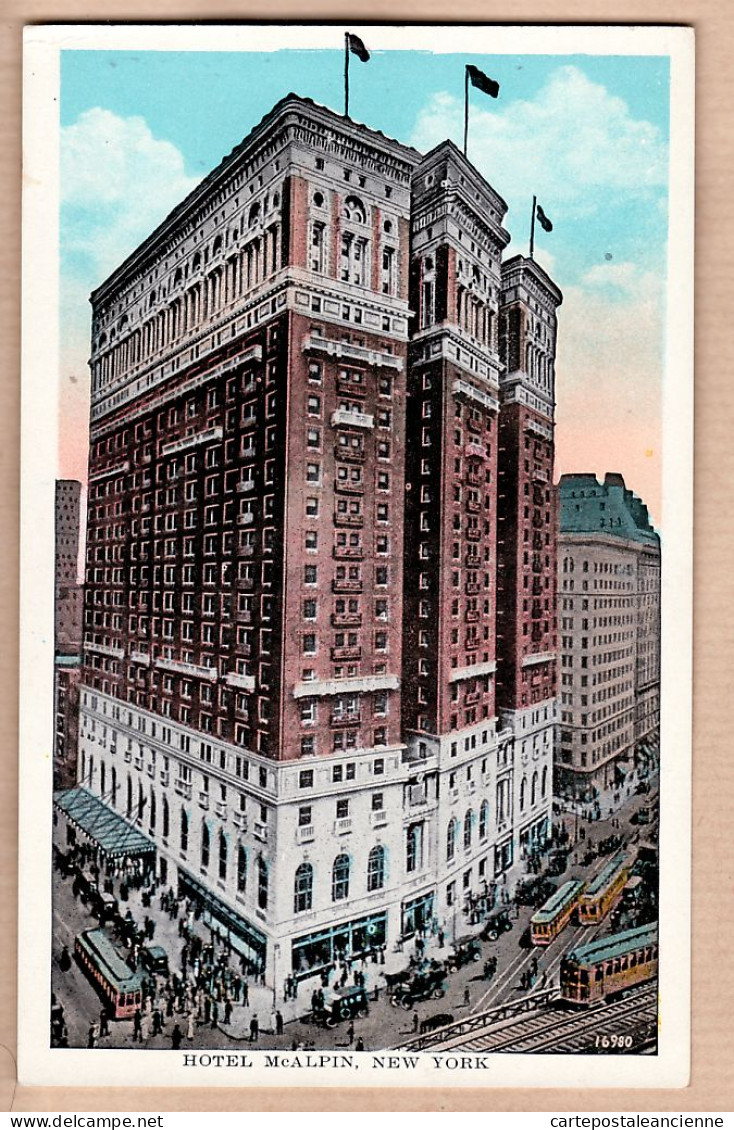 23896 / ⭐ NY HOTEL Mc ALPIN McALPIN NEW YORK Largest Hotel World 25 Stories Cost 13.5M$ IRVING UNDERHILL HABERMAN'S 220 - Andere Monumenten & Gebouwen