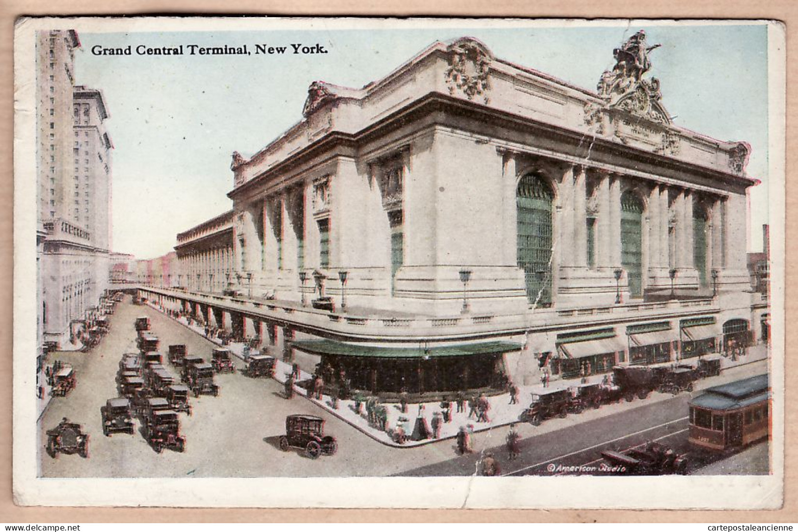 23891 / ⭐ NY GRAND CENTRAL TERMINAL NEW YORK CITY Gare Early 1910 Publisher: American Studio N° NY 328 - Altri Monumenti, Edifici