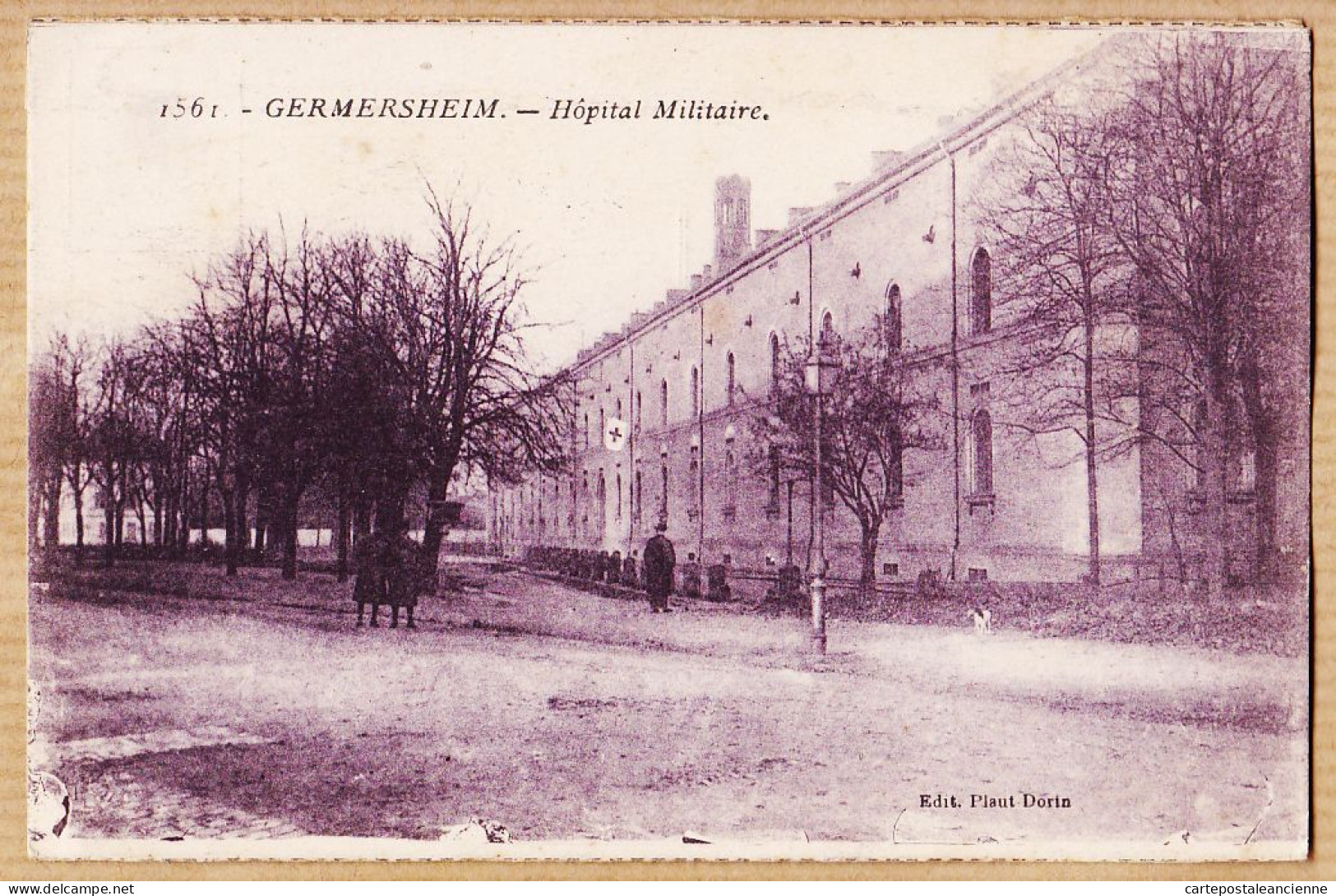 23721 / GERMERSHEIM (Rhénanie-Palatinat) Période Française Hôpital Militaire 1915s CpaWW1 Edition PLAUT DORIN 1561 - Germersheim