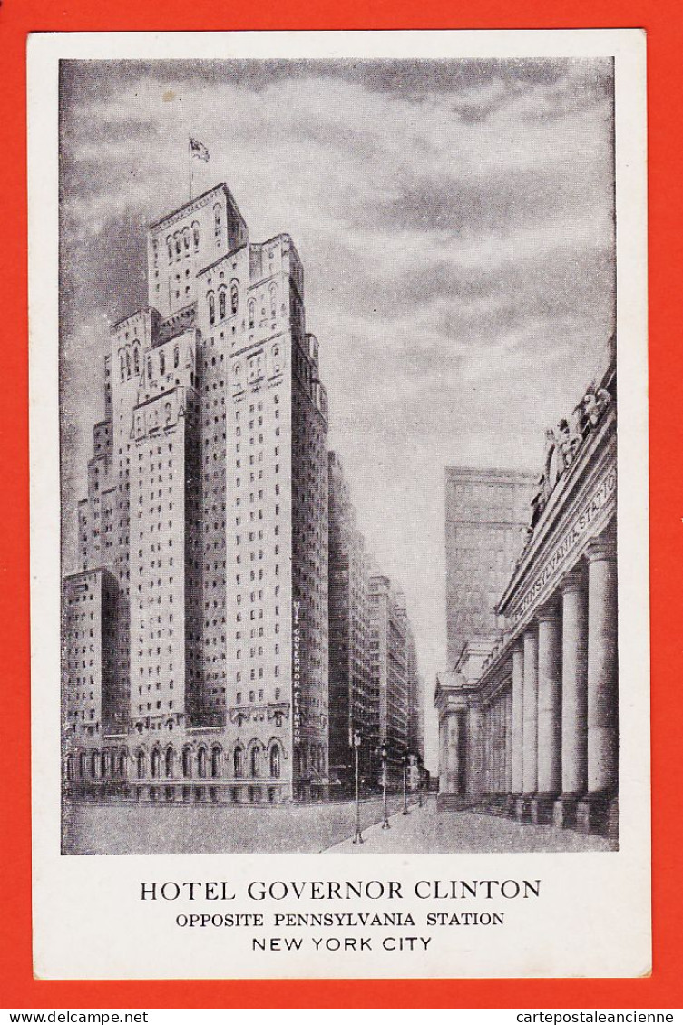 23901 / ⭐ NEW YORK Hotel Governor CLINTON 7th Avenue At 31st Street Opposite PENNSYLVANIA Station EDWARD BUCKLEY Manager - Manhattan