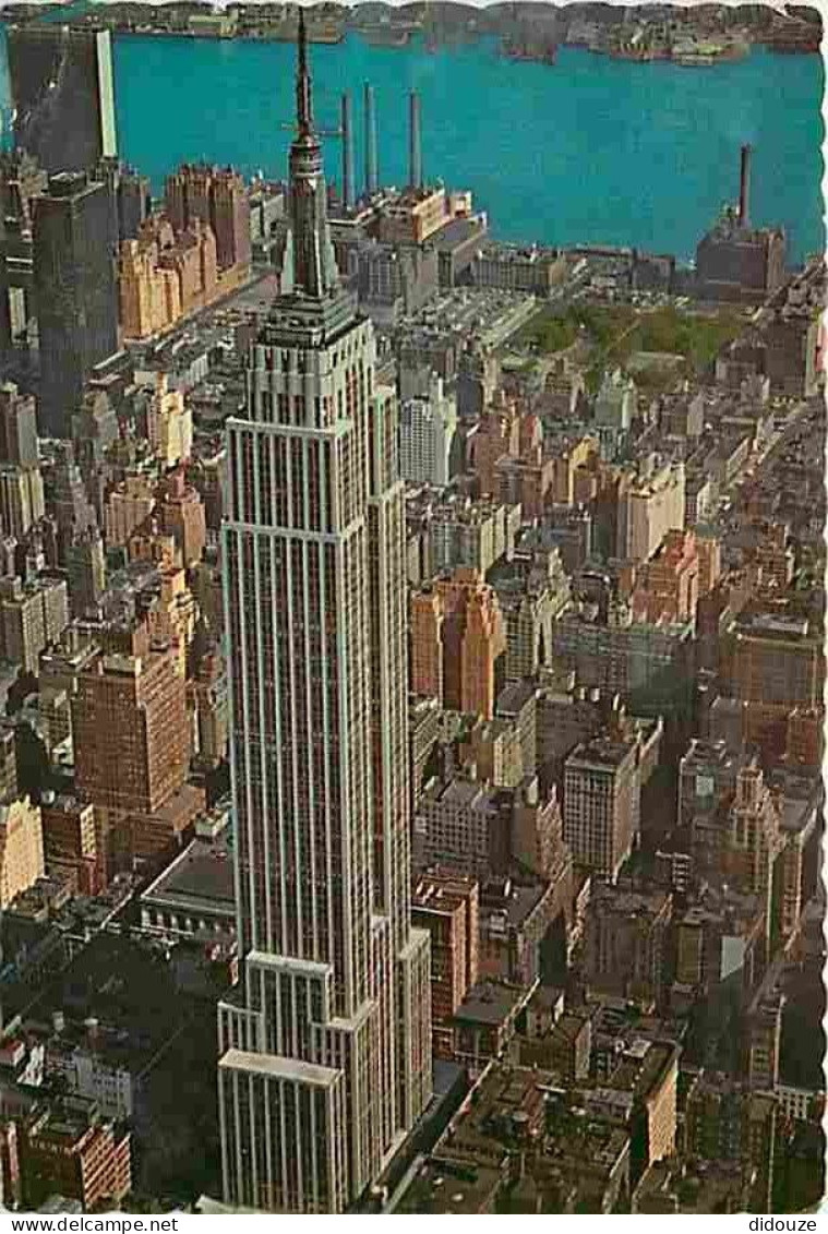 Etats Unis - New York - Aerial View Of Empire State Building - CPM - Voir Scans Recto-Verso - Empire State Building