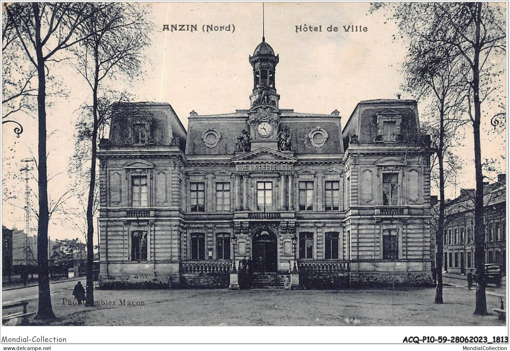 ACQP10-59-0914 - ANZIN - L'hôtel De Ville - Anzin