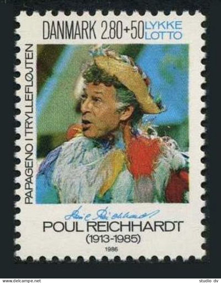 Denmark B69,MNH.Michel 857. Physically Handicapped.Poul Reichhart.1986. - Neufs