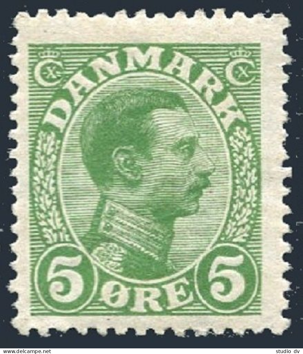 Denmark 97, MNH. Michel 67. King Christian X, 1913. - Unused Stamps