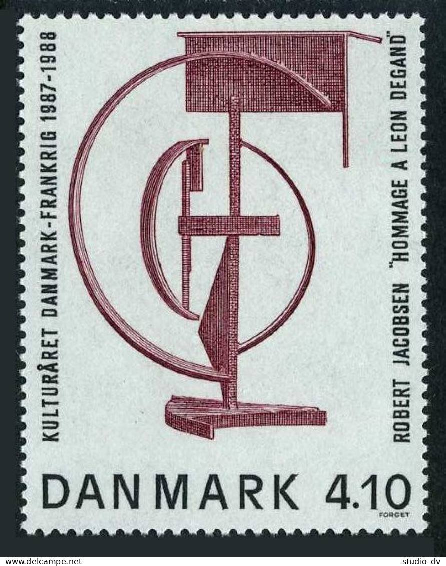 Denmark 860,MNH.Mi 928. Danish-French Cultural Exchange Program,1988. Sculpture. - Nuovi