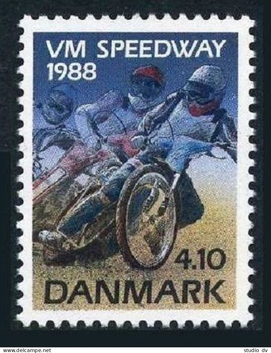 Denmark 856,MNH.Mi 925. Individual Speedway World Motorcycle Championships,1988. - Ungebraucht