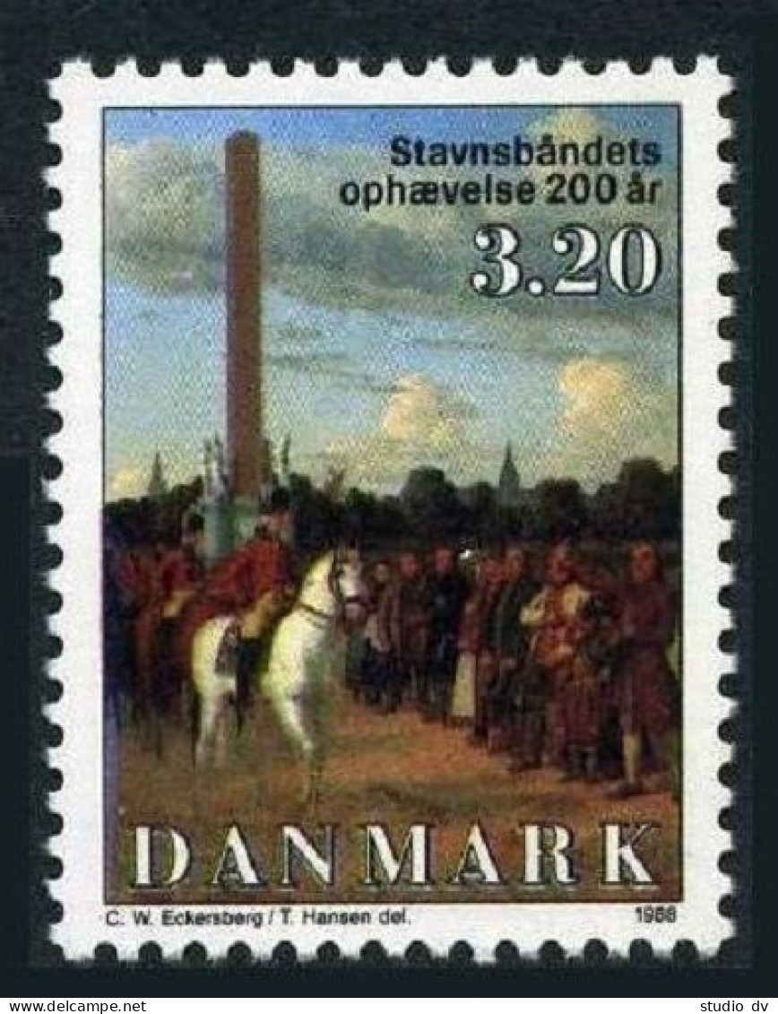 Denmark 853,MNH.Mi 923. Abolition Of Stavsbaand,200th Ann.1988.Horseman. - Unused Stamps