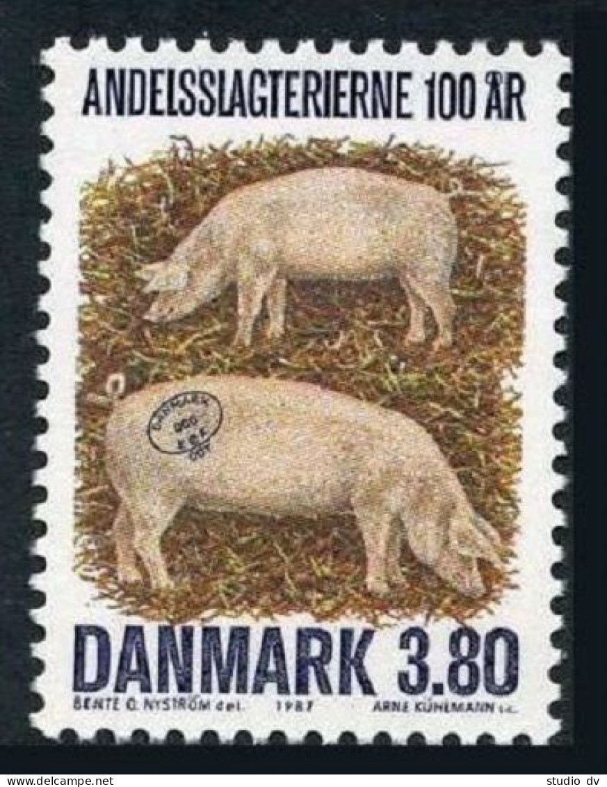 Denmark 841,MNH.Michel 898. Danish Cooperative Bacon Factories,centenary,1987. - Ungebraucht