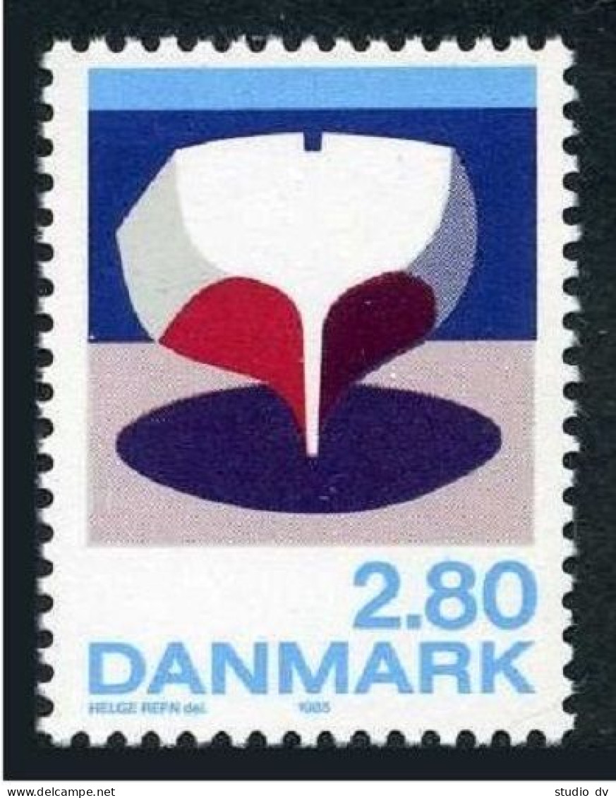 Denmark 787, MNH. Michel 851. Boat, By Helge Refn. 1985. - Ungebraucht