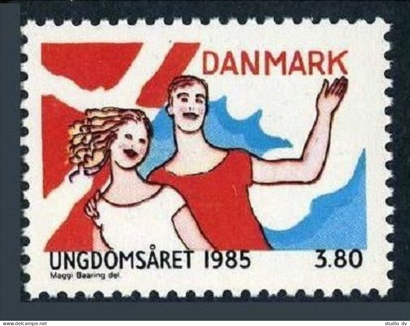 Denmark 771,MNH.Michel 834. International Youth Year IYY-1985. - Unused Stamps