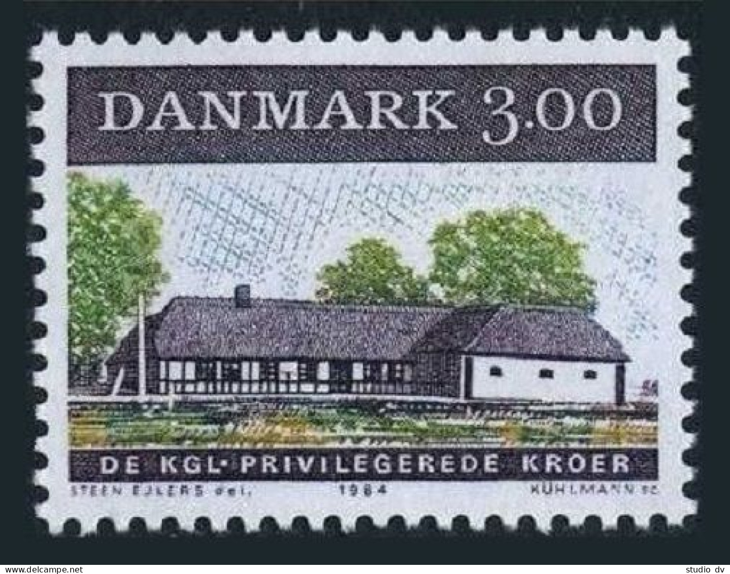 Denmark 759,MNH.Michel 810. 17th Century Inn,1984. - Ungebraucht