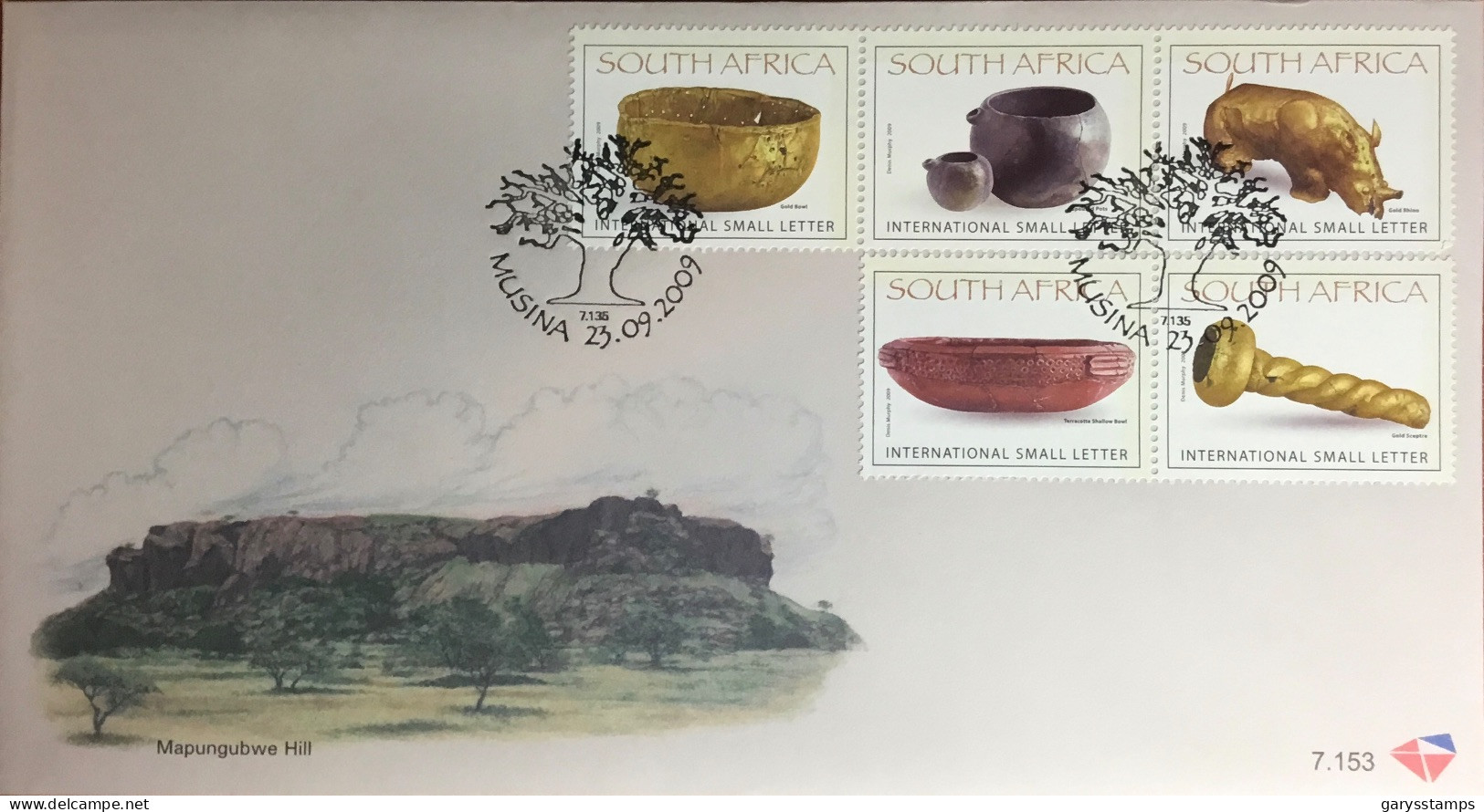 South Africa 2009 Mapungubwe Heritage Site FDC Cover - FDC