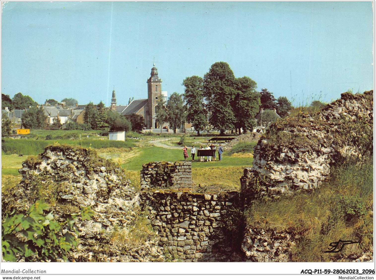 ACQP11-59-1057 - BAVAY - Les Fouilles - Vestiges De La Cité Romaine De Bagacum - Bavay