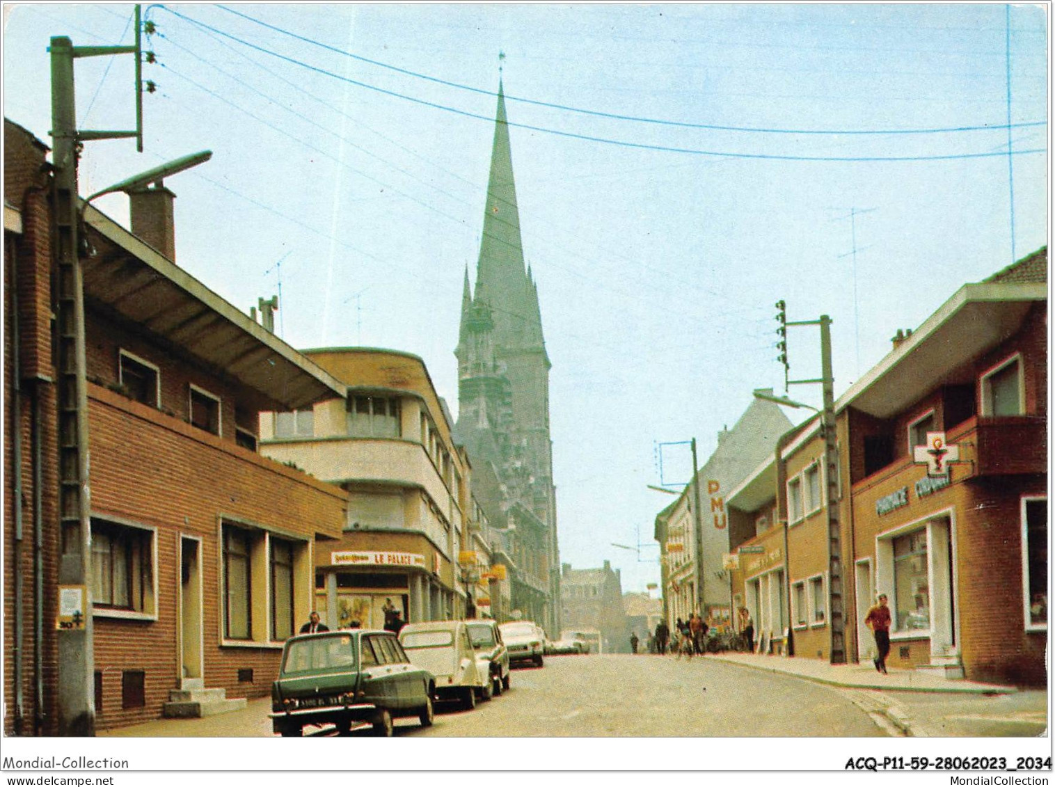 ACQP11-59-1026 - SOLESMES - Rue Georges Clémenceau - Solesmes