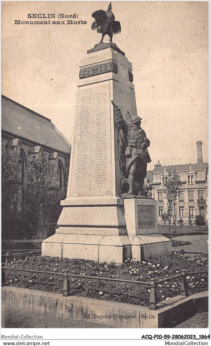 ACQP10-59-0940 - SECLIN - Monument Aux Morts - Seclin