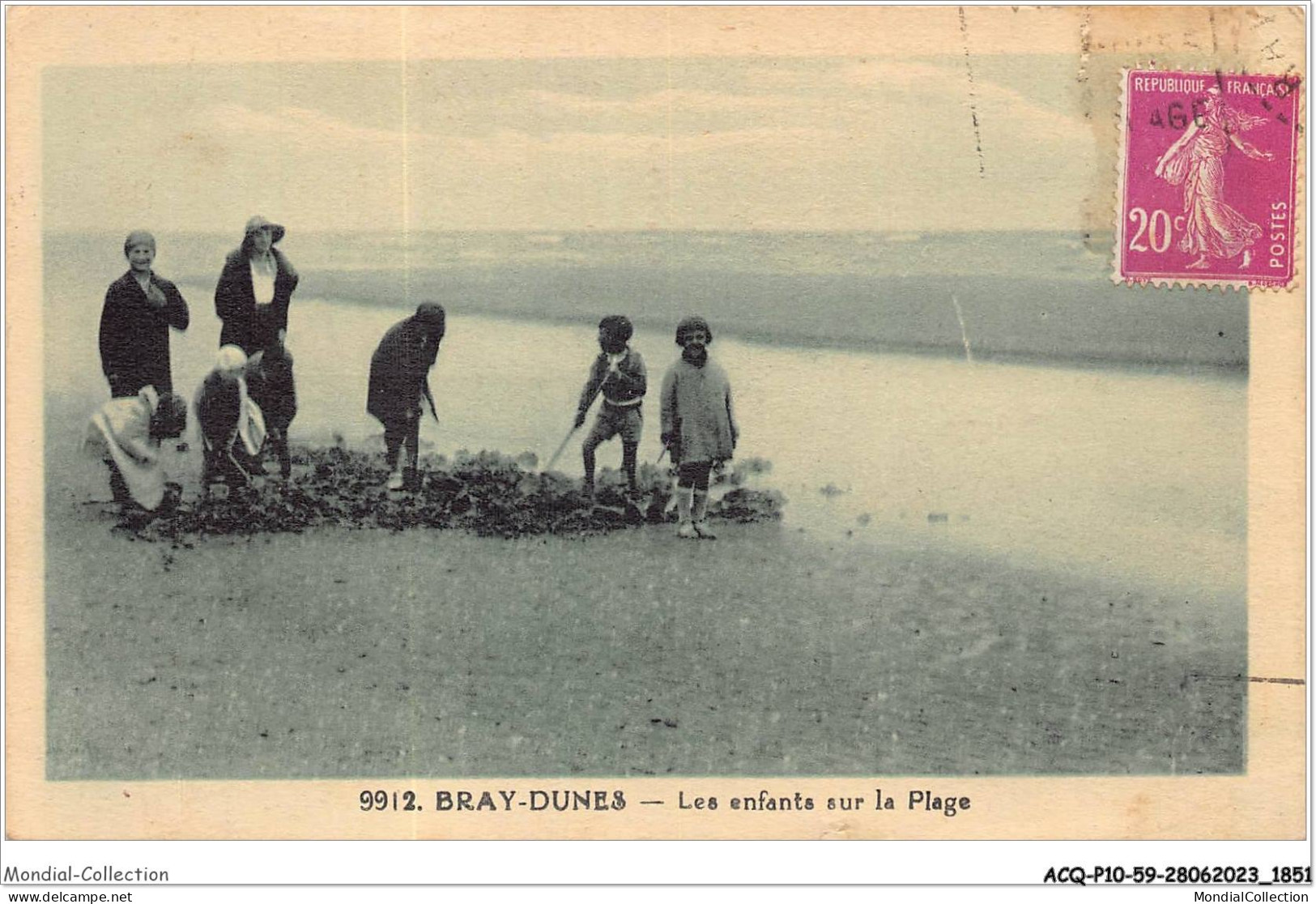 ACQP10-59-0933 - BRAY-DUNES - Les Enfants Sur La Plage - Bray-Dunes