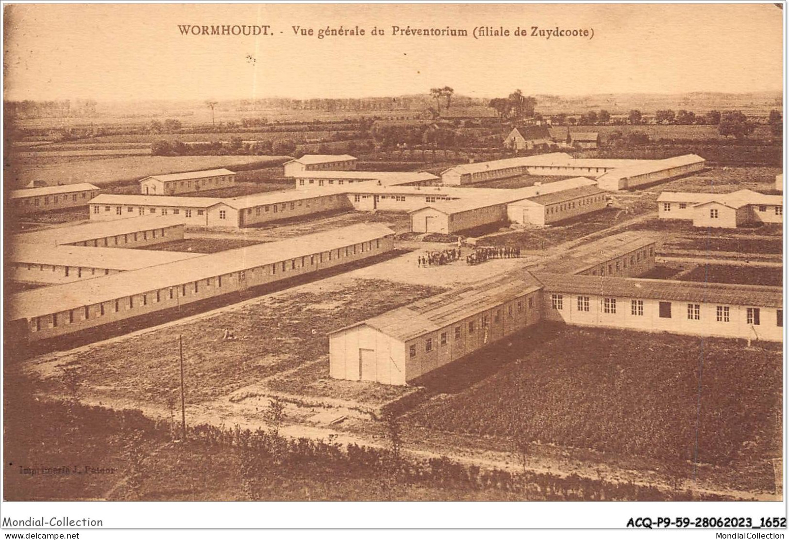 ACQP9-59-0833 - WORMHOUDT - Vue Générale Du Préventorium - Filiale De Zuydcoote - Wormhout