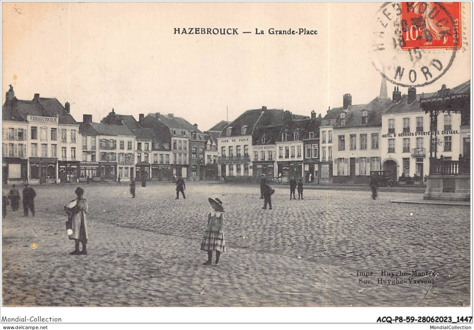 ACQP8-59-0730 - HAZEBROUCK - La Grande Place - Hazebrouck