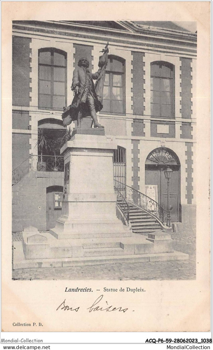 ACQP6-59-0523 - LANDRECIES - Statue De Dupleix - Landrecies
