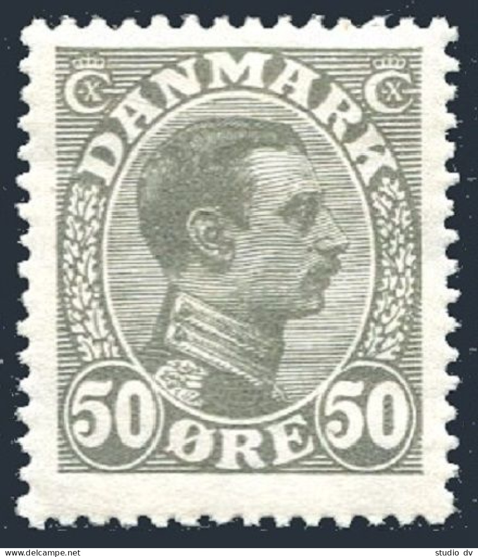 Denmark 122, Lightly Hinged. Michel 126. King Christian X, 1922. - Ungebraucht