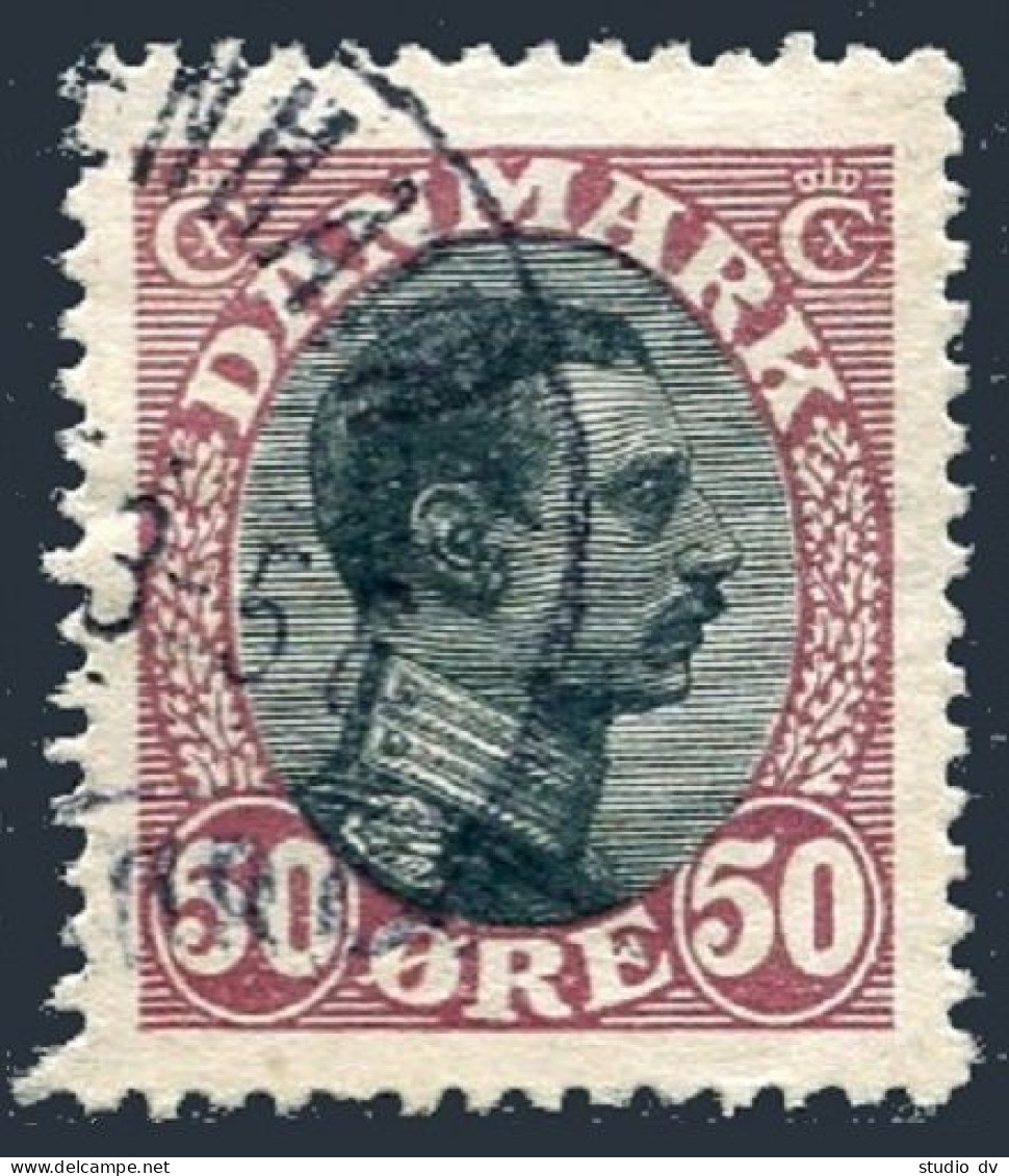 Denmark 121, Used. Michel 105. King Christian X, 1919. - Oblitérés