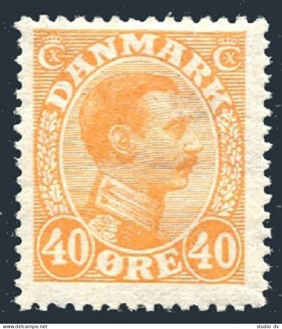 Denmark 119, Hinged. Michel 149. King Christian X, 1925. - Unused Stamps