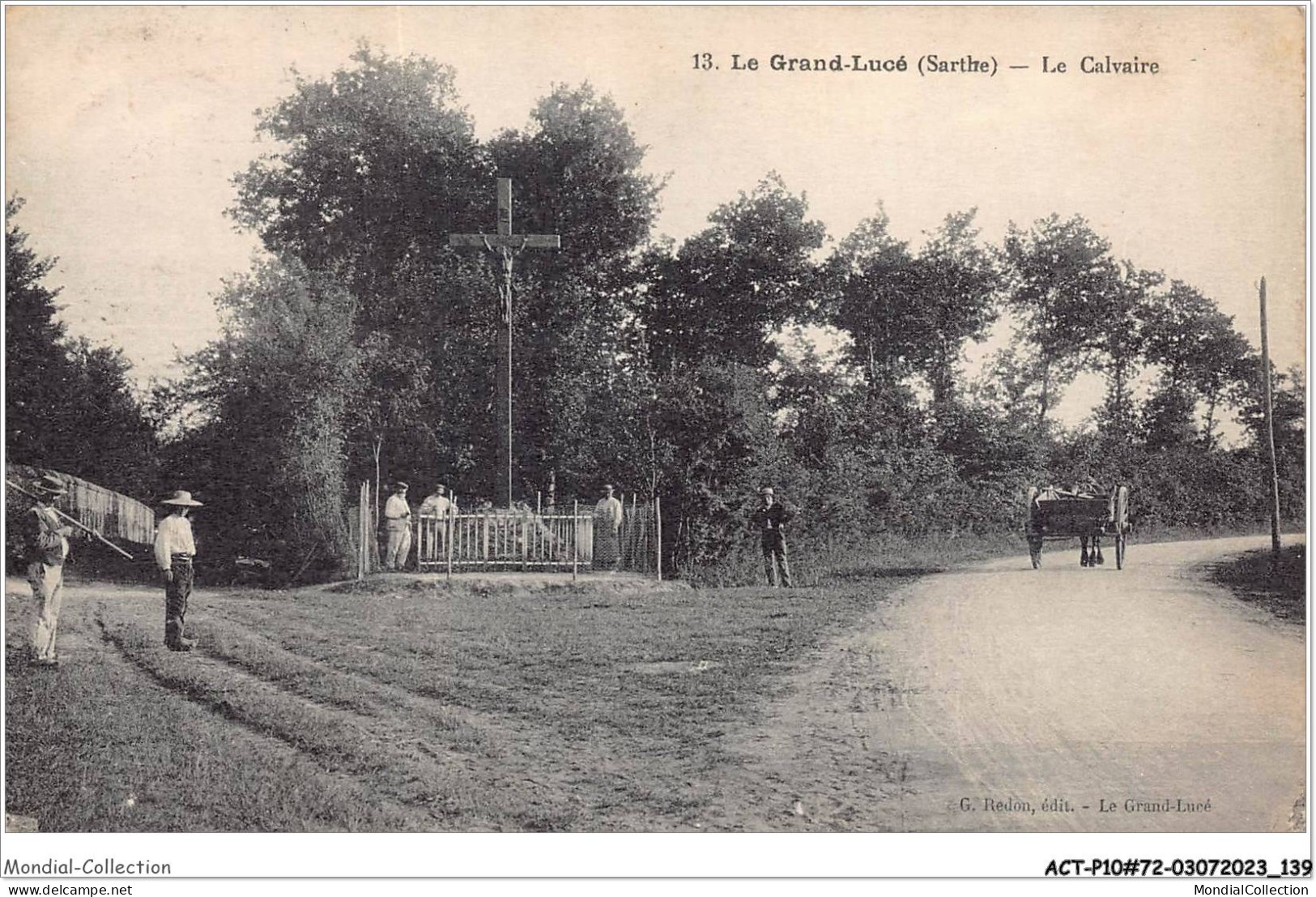ACTP10-72-0992 - LE GRAND-LUCE - Le Calvaire - Le Grand Luce