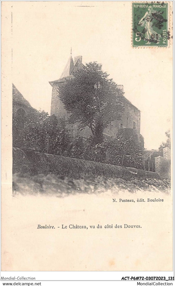 ACTP6-72-0561 - BOULOIRE - Le Château - Vu Du Côté Des Douves - Bouloire