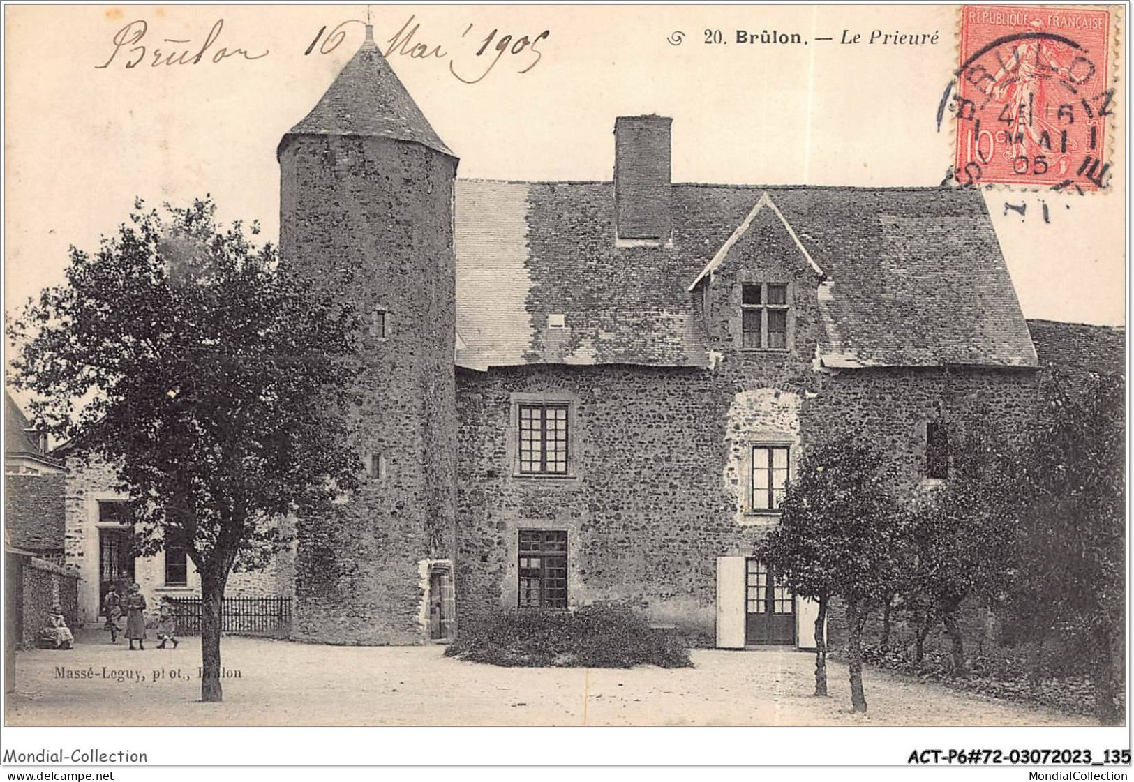 ACTP6-72-0563 - BRULON - Le Prieuré - Brulon