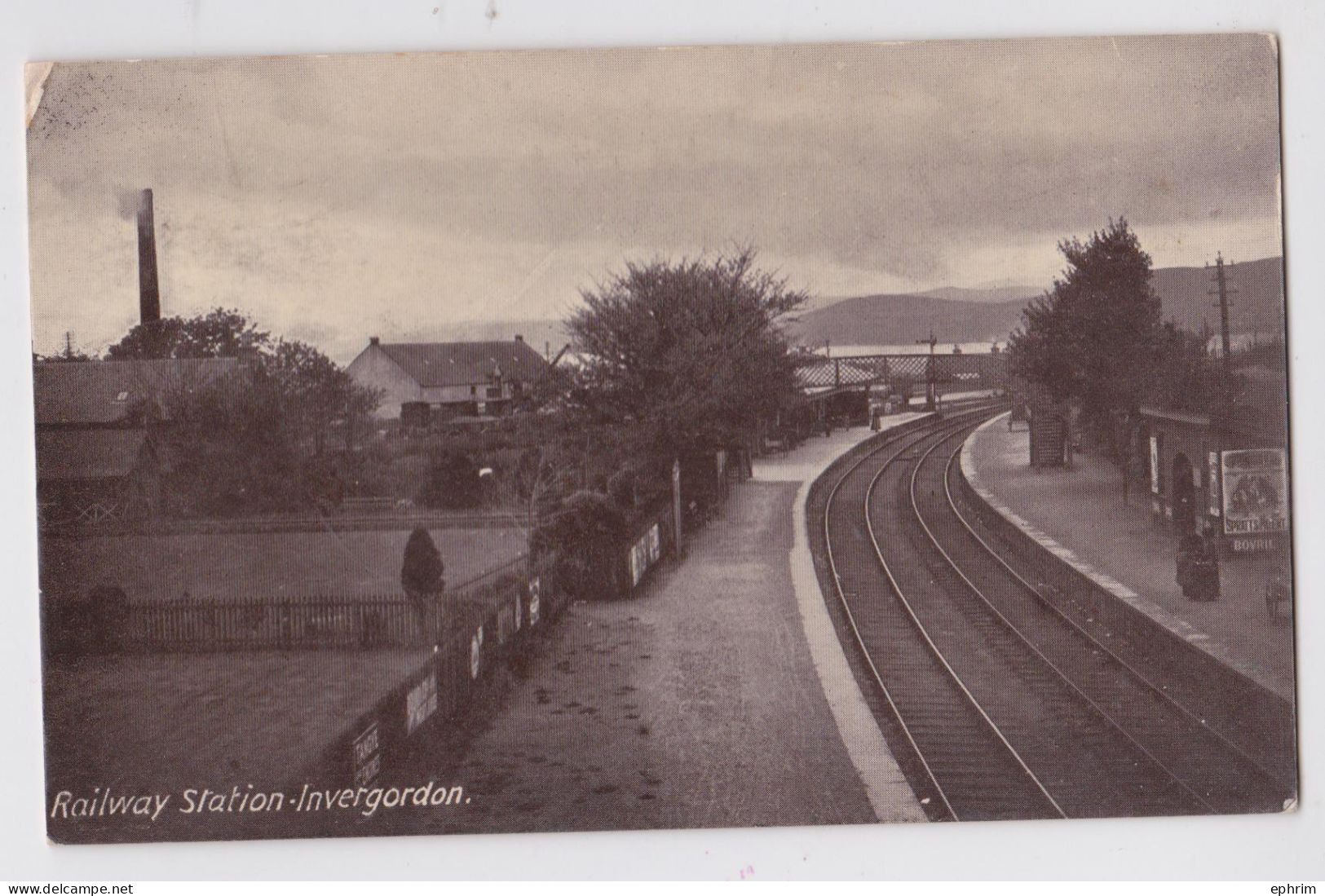 Invergordon Railway Station - Ross & Cromarty