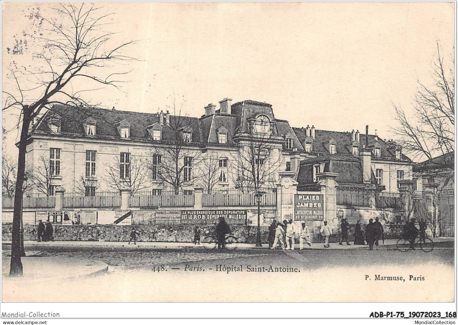 ADBP1-75-0085 - PARIS - Hôpital Saint-antoine - Gezondheid, Ziekenhuizen