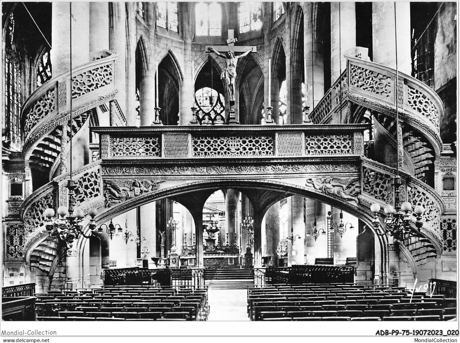 ADBP9-75-0718 - PARIS -  église - Saint-etienne-du-mont - Le Jubé - Eglises