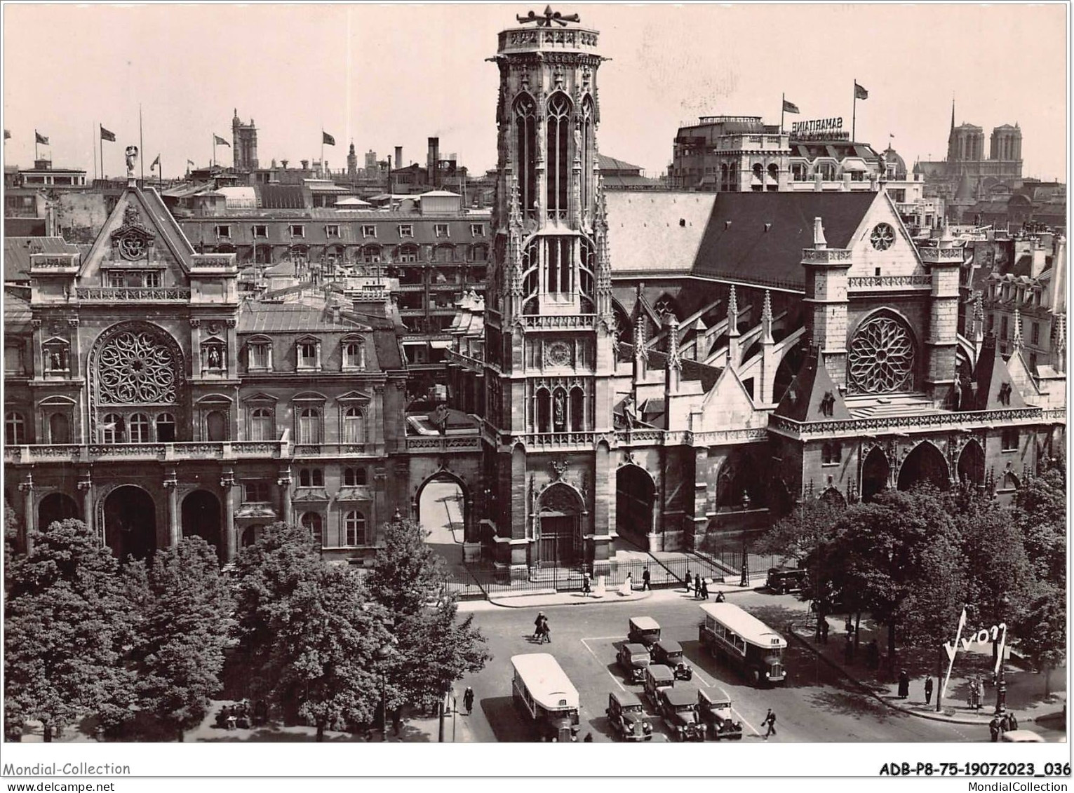 ADBP8-75-0654 - PARIS - église Saint-germain-l'auxerrois  - Eglises