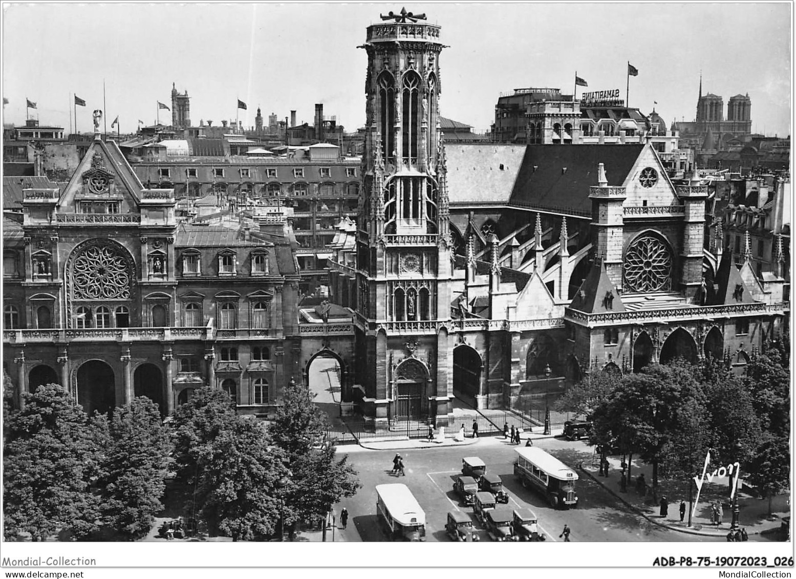 ADBP8-75-0649 - PARIS - église Saint-germain-l'auxerrois  - Eglises