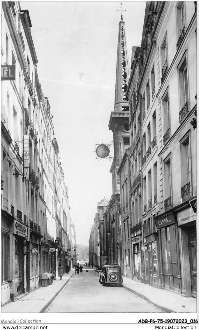 ADBP6-75-0475 - PARIS - Ile Saint-louis - Rue Saint-louis-en-l'ile Et L'église  - Eglises