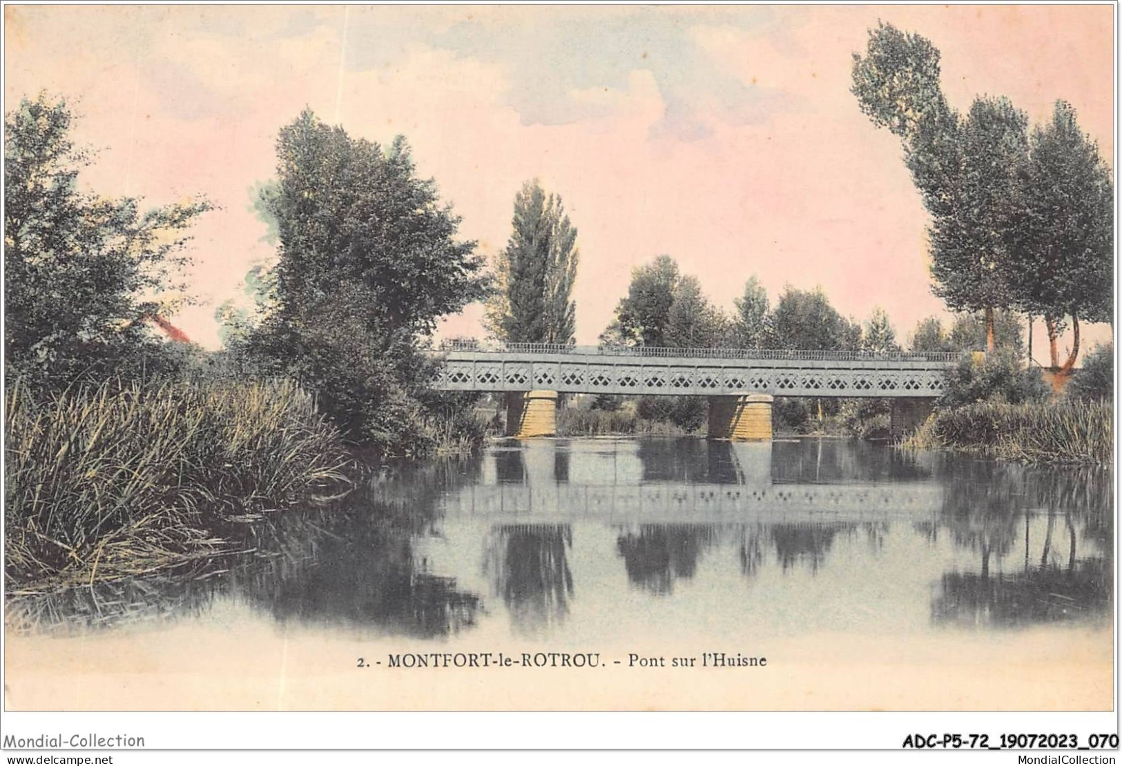 ADCP5-72-0442 - MONTFORT-LE-ROTROU - Pont Sur L'huisne - Montfort Le Gesnois