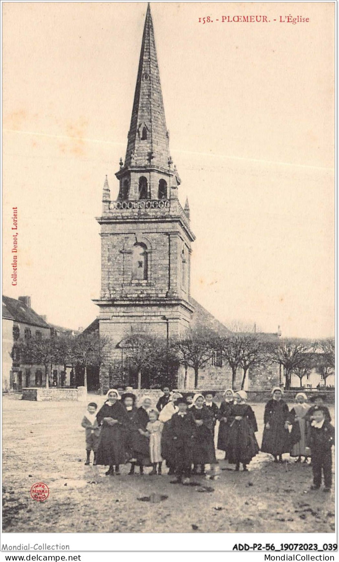 ADDP2-56-0108 - PLOEMEUR - L'église - Ploemeur