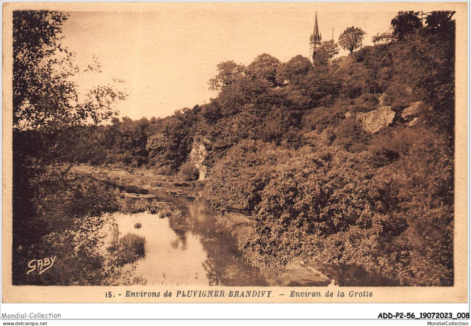 ADDP2-56-0092 - ENVIRONS DE PLUVIGNER-BRANDIVY - Environ De La Grotte - Pluvigner