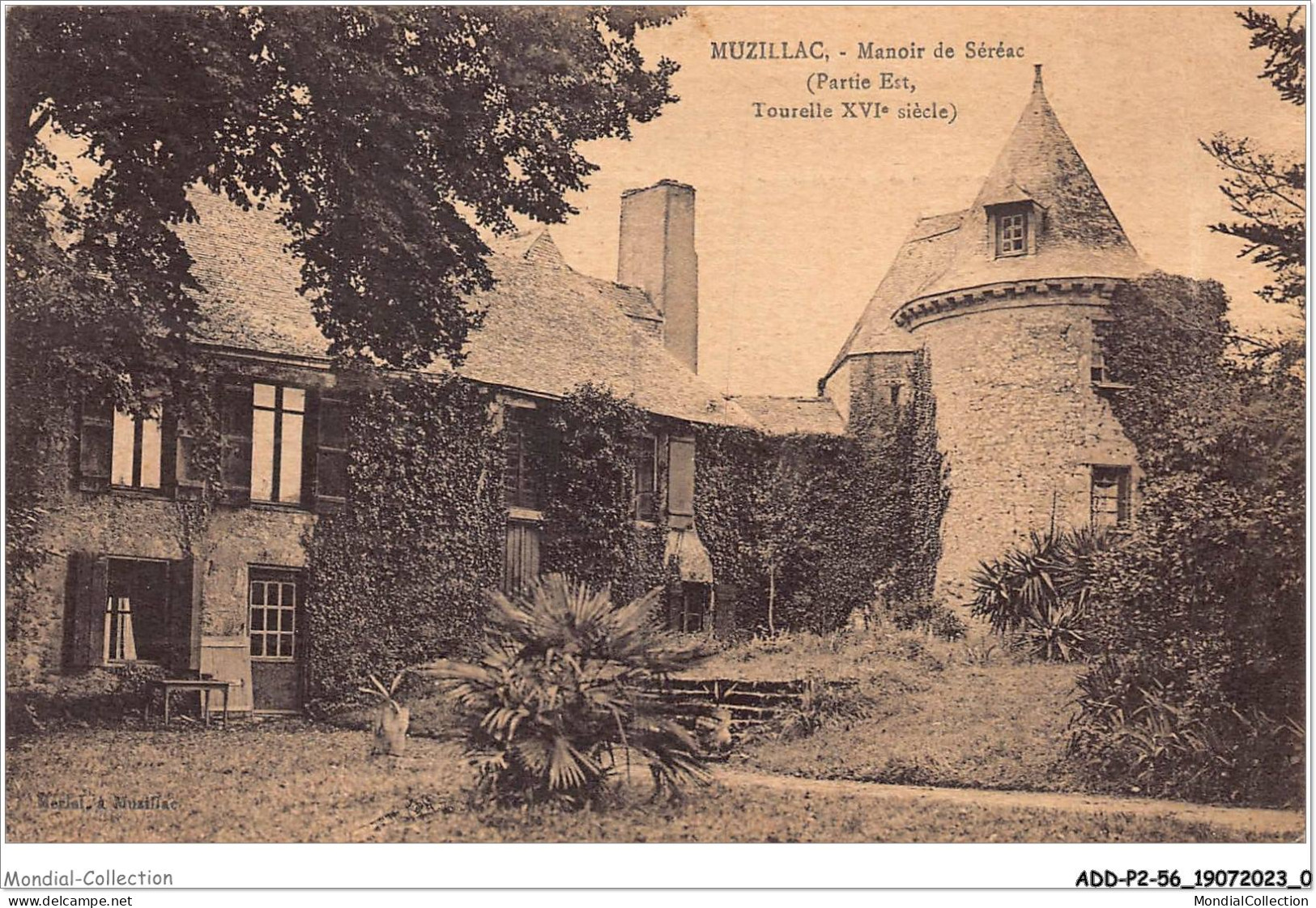 ADDP2-56-0088 - MUZILLAC - Manoir De Séréac - Muzillac