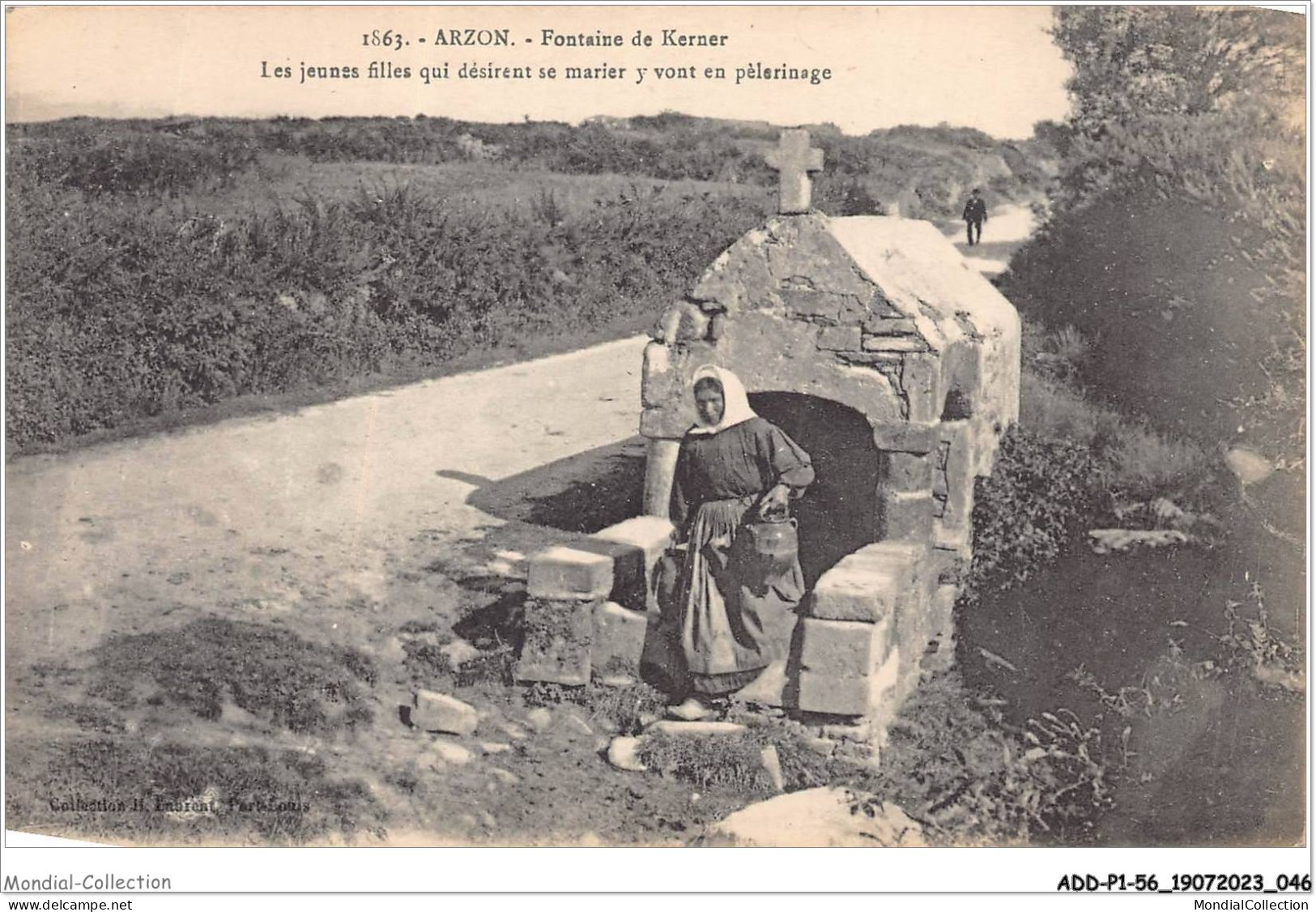 ADDP1-56-0024 - ARZON -  Fontaine De Kerner - Arzon